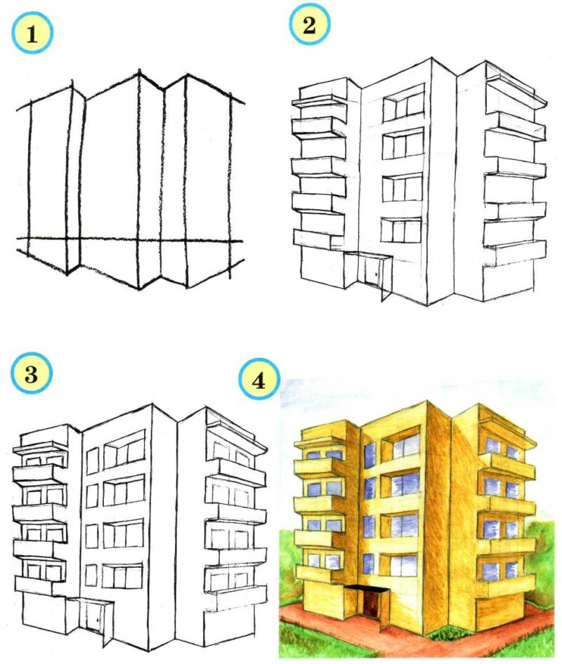 Рисунок на тему дом мечты