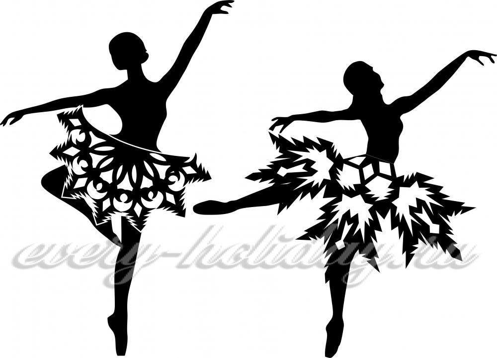 Slim Ballerina PowerPoint Template