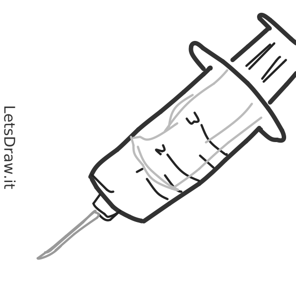 How to draw injection | Как нарисовать укол | Cómo sacar la