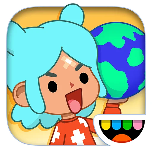 Тока бока для мальчика toca boca life world игра на липучках