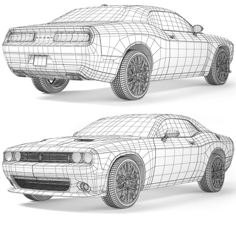 Купить Картина HolstArt Dodge Challenger 54x32