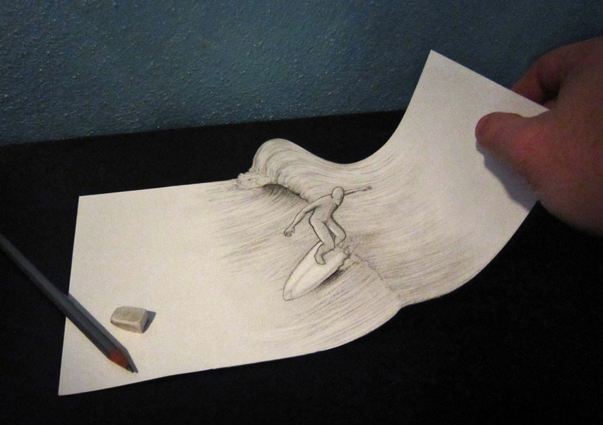 Incredible 3D Drawings: Mind