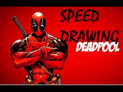 How to draw Deadpool | Простые рисунки | Как нарисовать