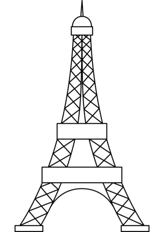 Бесплатный STL файл Эйфелева башня