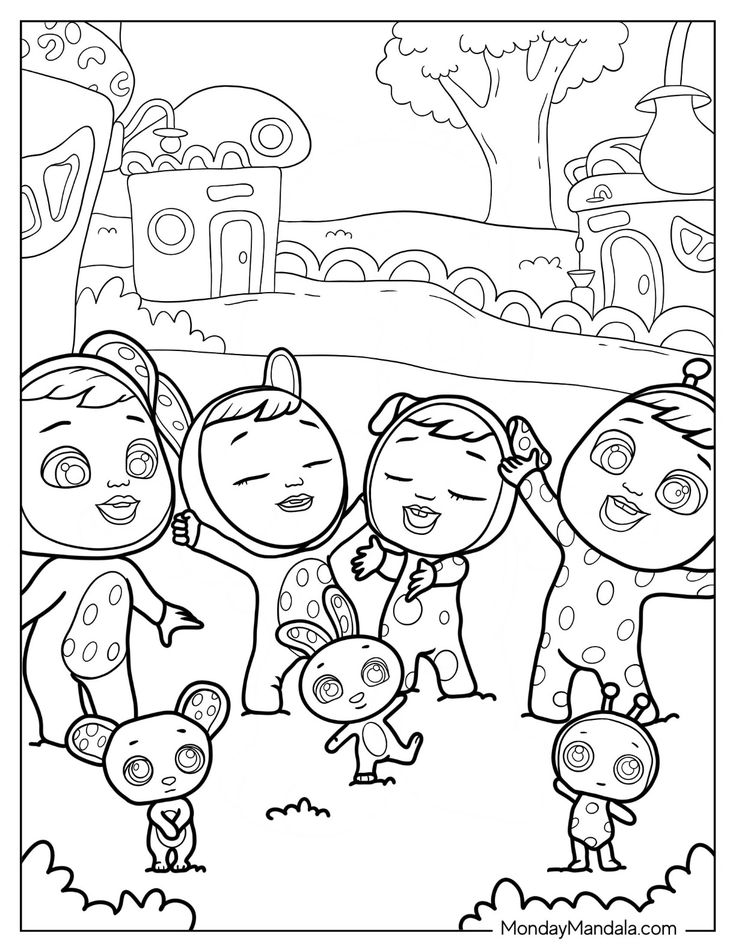 40 Cry Babies Coloring Pages 