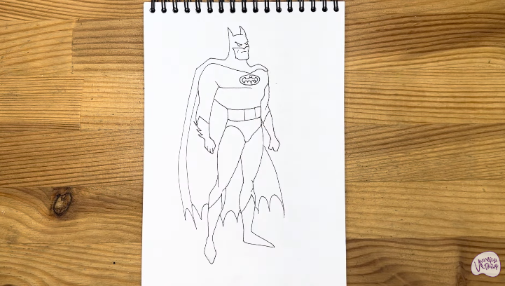 How to Draw Batman ☆ Draw Batman step by step