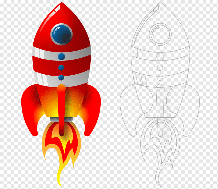 Картинка ракета маленькая