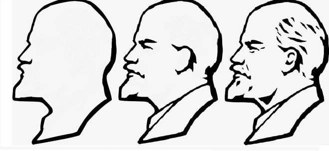 Как нарисовать Ленина карандашом /How to draw Lenin