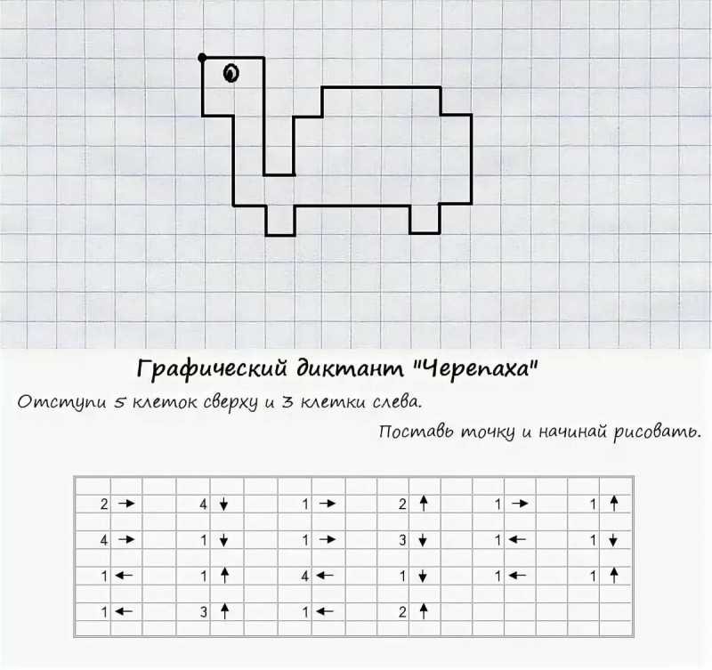 Графические диктанты для детей скачать бесплатно и распечатать