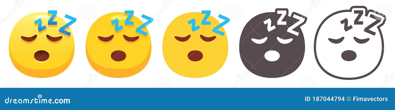 Zzz illustration, Emojipedia zZz Сонный Символ, сон, синий