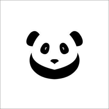 Panda Avatar Badge Poster Logo