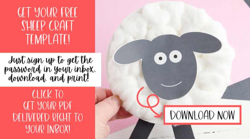 Free Printable Cute Sheep