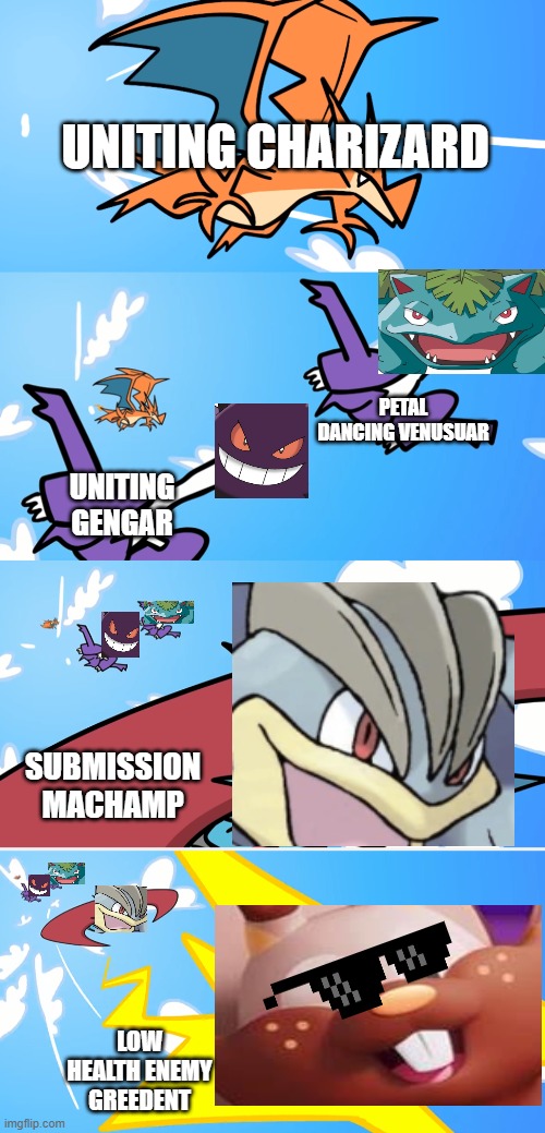 Flying Pokemon meme : r/MandJTV