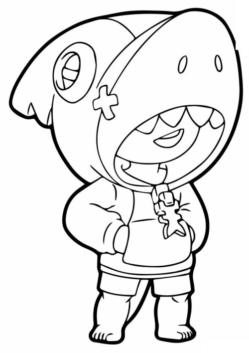 Hot Rod Brock Brawl Stars Coloring Pages