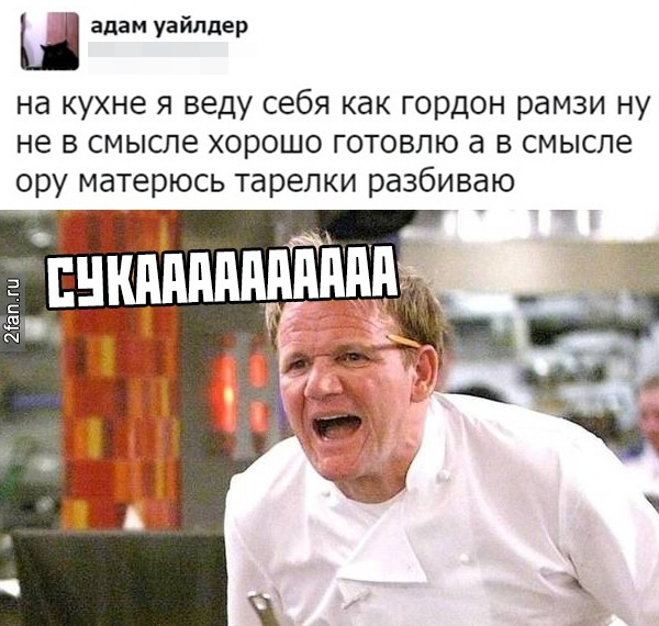 Kobeni and Gordon Ramsay | Веселые мемы