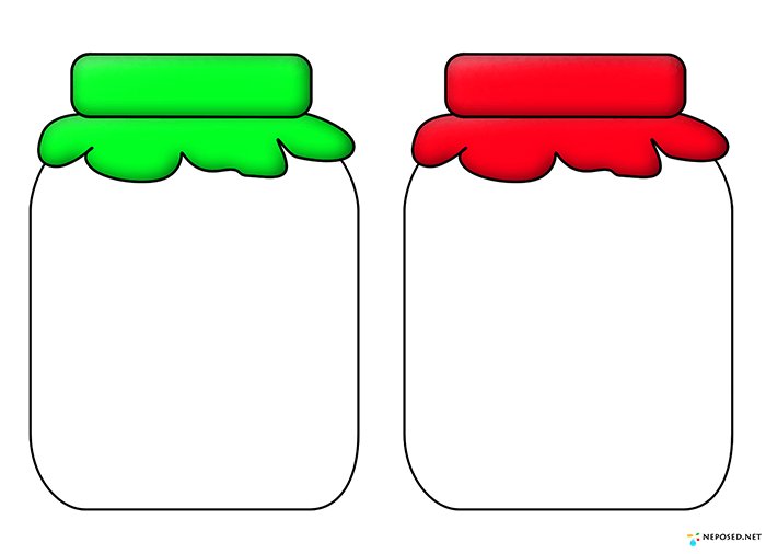 банки с крышкой » шаблоны для аппликаций