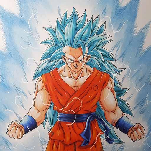 Goku, Рисунок