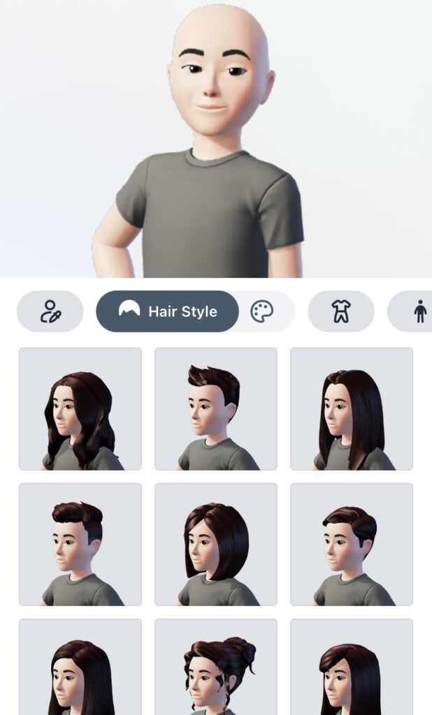 gman in the whatsapp Avatar creator