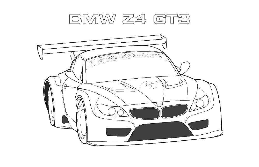 Раскраска BMW M5 