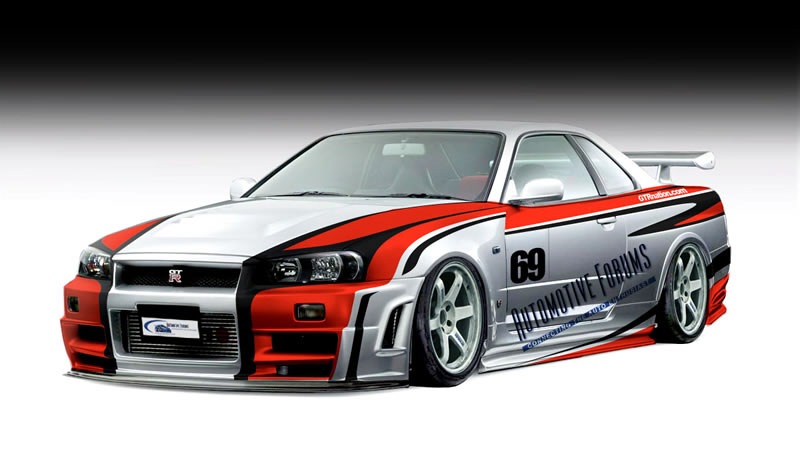 Nissan Skyline Gtr Проекты :: Photos, videos, logos