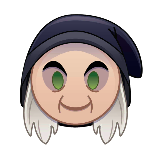 Witch Emoticon Face Emoji Cartoon Icon