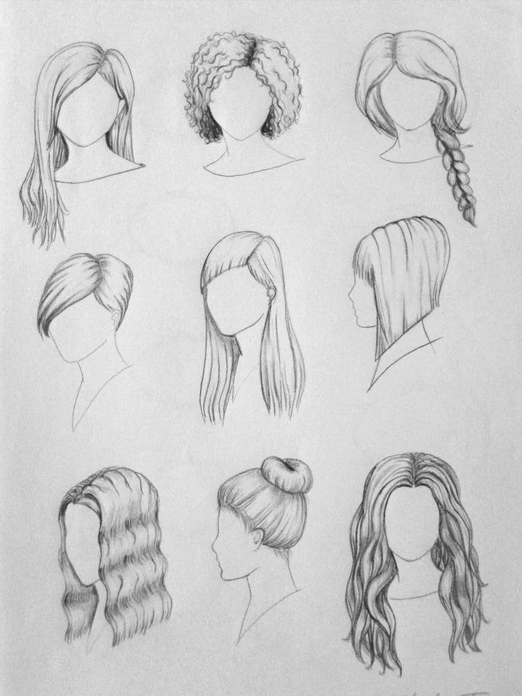 hairdrawing #hair #pencilsketching