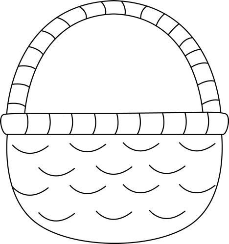 Раскраски Раскраска Корзина с яблоками яблоко, скачать