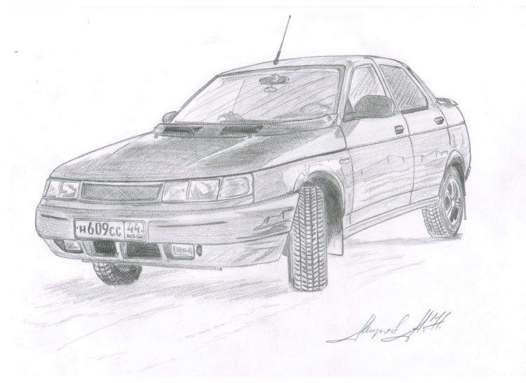 рисунок ВАЗ 2112 — DRIVE2