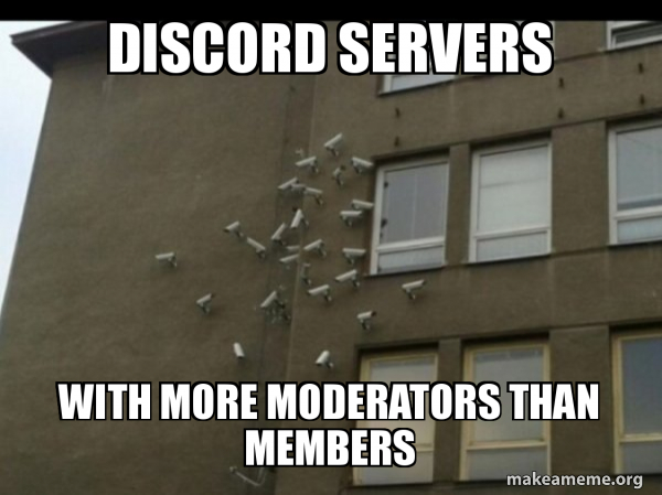 its a silent discord server..