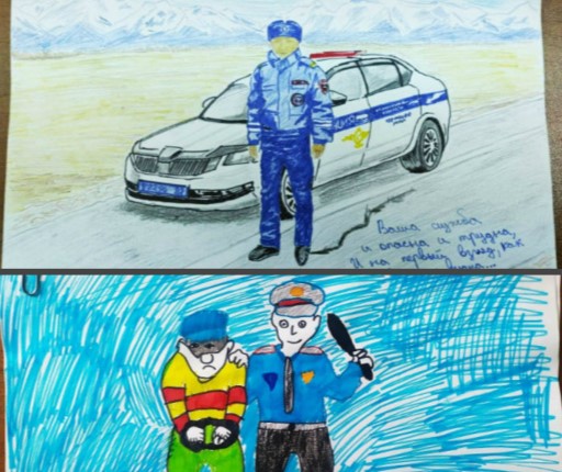 How to draw a police car, Как нарисовать полицейскую машину