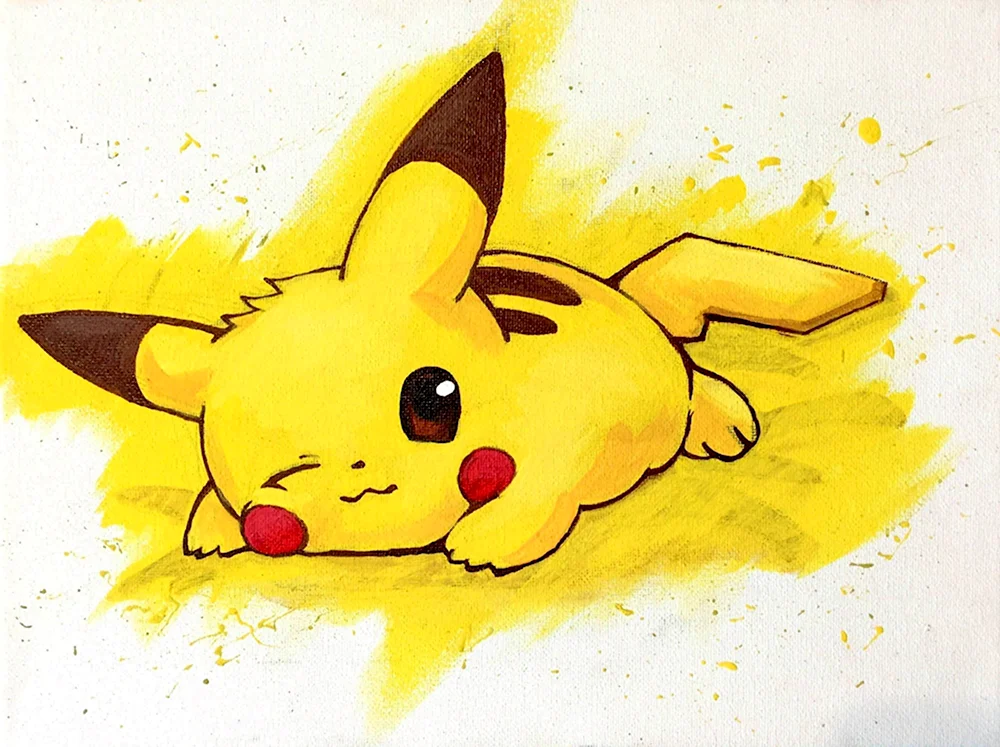 How to draw Pikachu | Как нарисовать пикачу | Пикачу