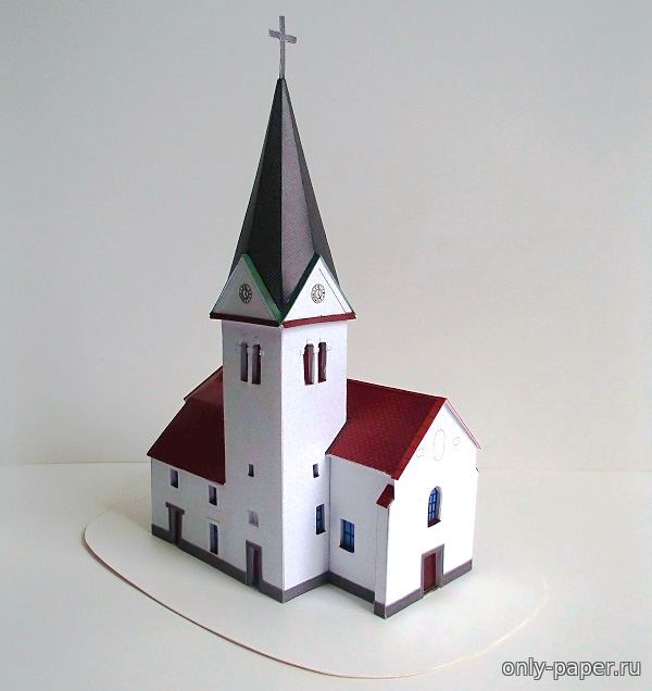 Paper models cathedrals