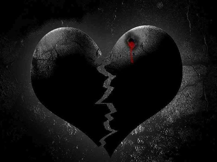 Скачать картинки Broken heart icon