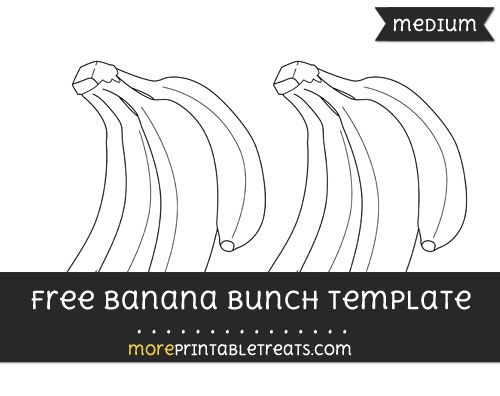 6 Leaves of Banana Template | Free