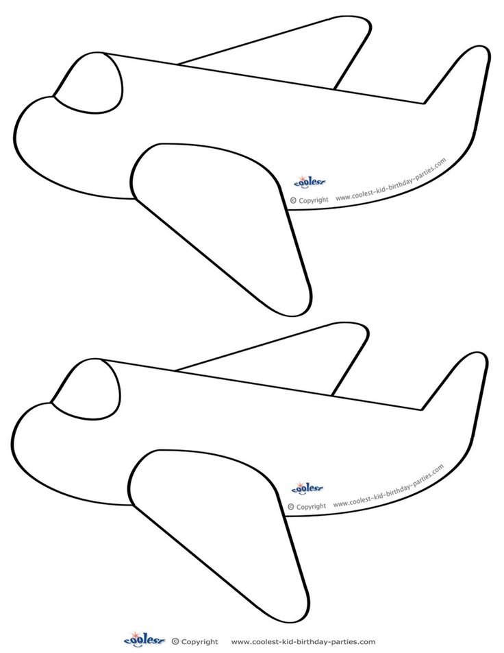 Трафареты Самолет