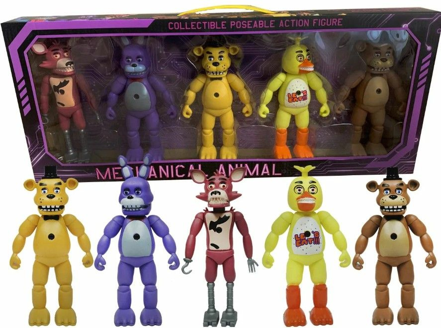 ФНАФ FNAF Аниматроники фигурки 8 шт в ассортименте 4105