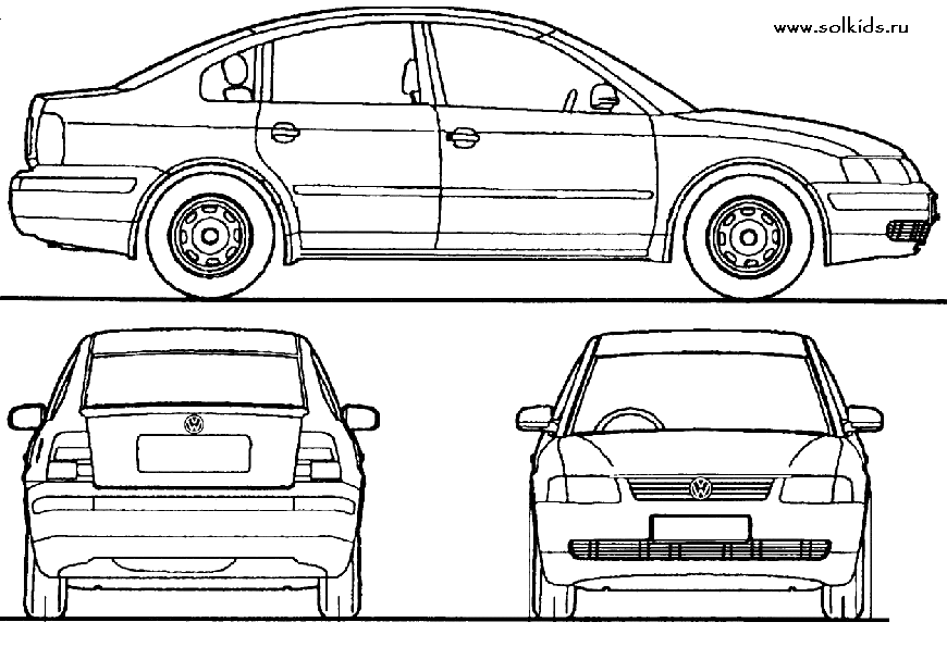 Автомобиль Volkswagen Beetle Книжка