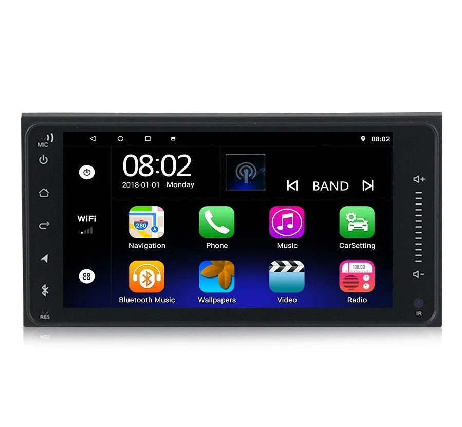 Магнитола p9 2din android gps + wifi + 4ядра — цена 3300 грн