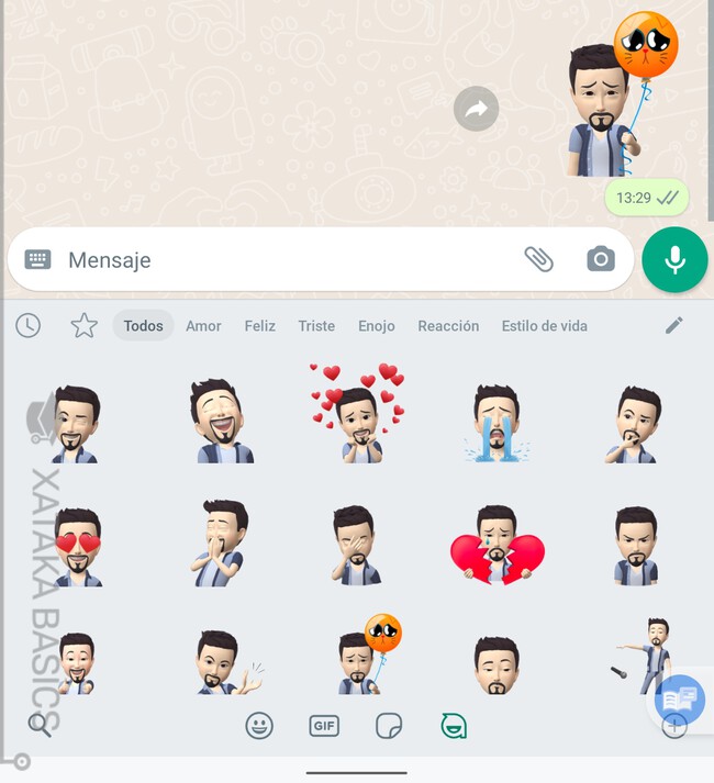 Comment créer son avatar sur WhatsApp