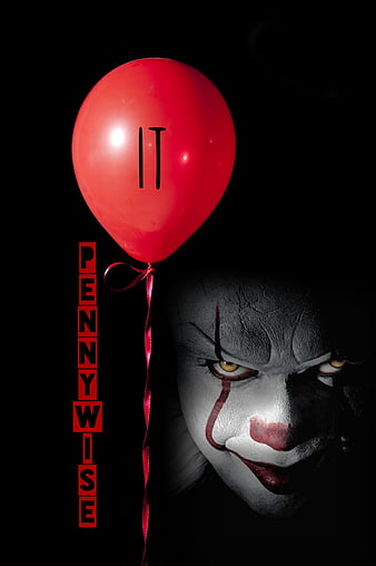 Обои клоун, minimal, оно, pennywise, it chapter two на