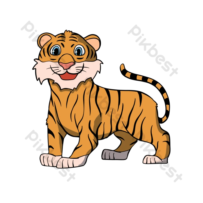 КАК ЛЕГКО НАРИСОВАТЬ ТИГРЁНКА = drawing of a tiger ПРОСТОЙ