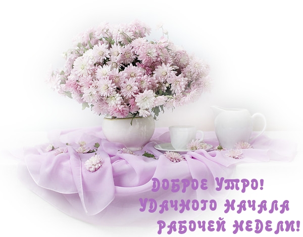 Доброе утро :) Отличного начала недели :rose:Улыбок Вам!