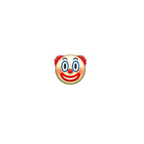 Clown Face 3D Icon