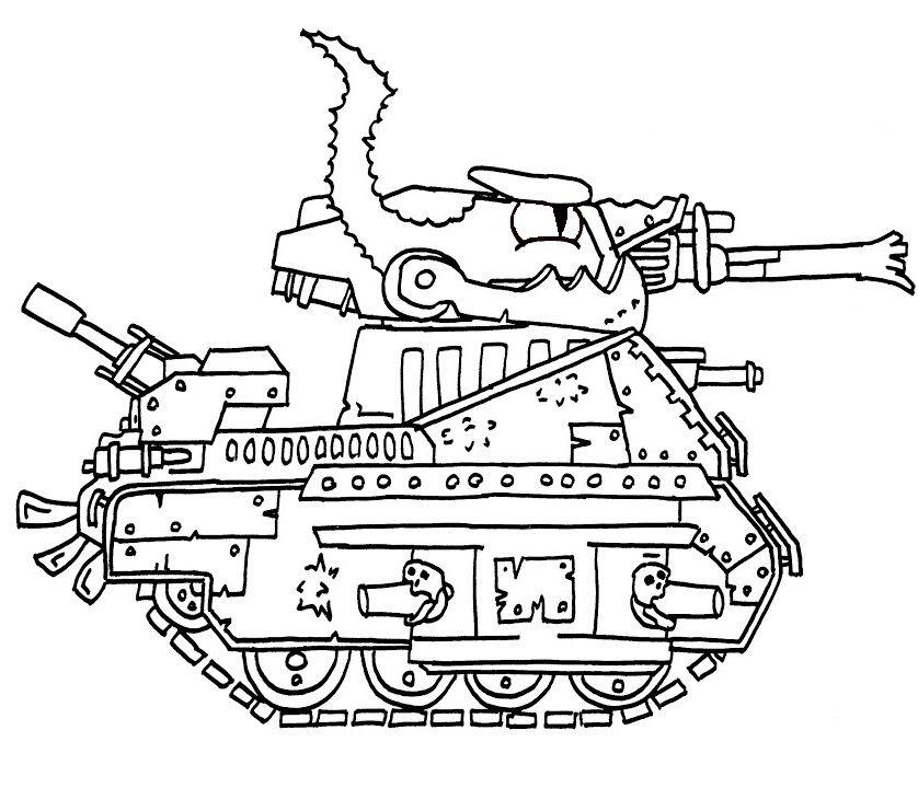 Раскраски танки, Раскраски детские.