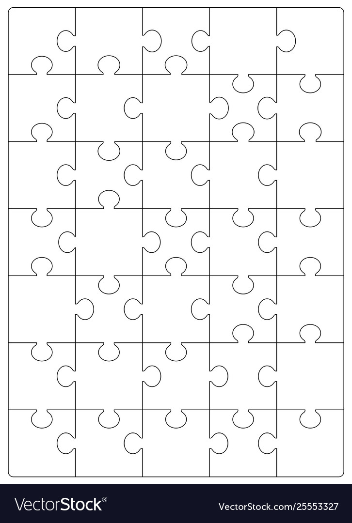 Puzzle Piece Writing Template 