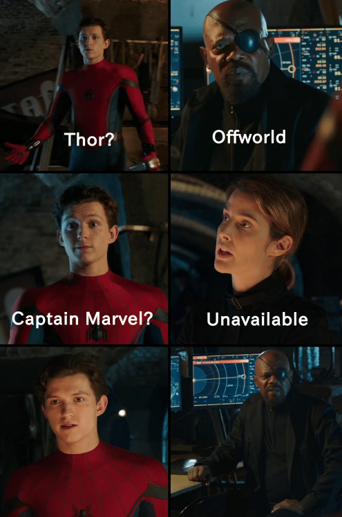 The best Captain Marvel memes :) Memedroid