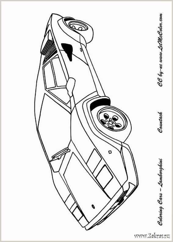 Lamborghini cars | Coloring books for children: 13 coloring