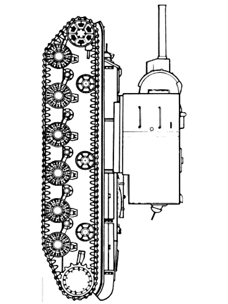 Раскраски танки для 9 лет 
