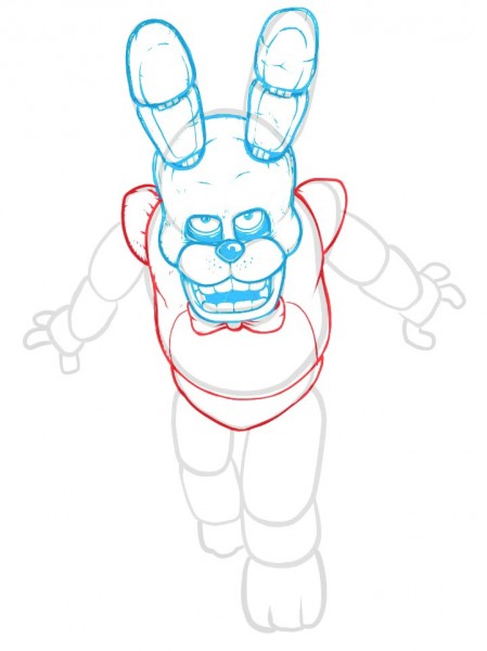 How to draw five nights at Freddy's 1 fnaf 2,3,4,5,6,7,8,9