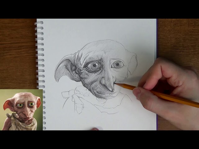 Harry Potter Art Painting Dobby | TikTok